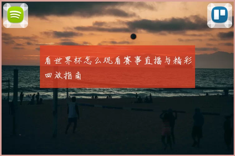 看世界杯怎么观看赛事直播与精彩回放指南