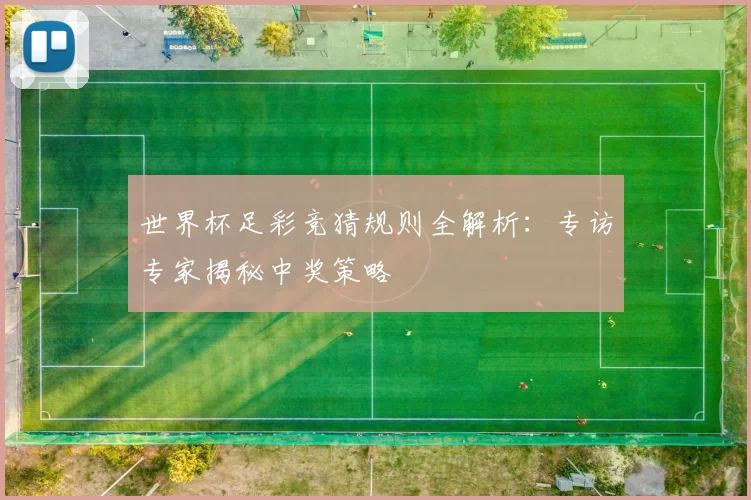 世界杯足彩竞猜规则全解析：专访专家揭秘中奖策略